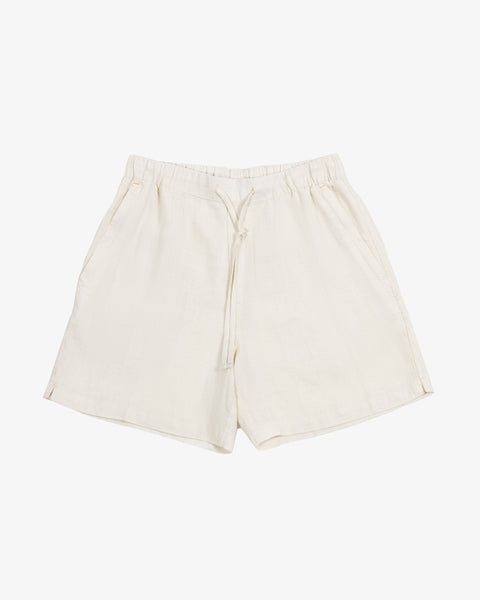 【関税・送料込み】VALENTINO SHORTS BEIGE LINEN SHORTS Linen canvas shorts in beige - Valentino | Mytheresa