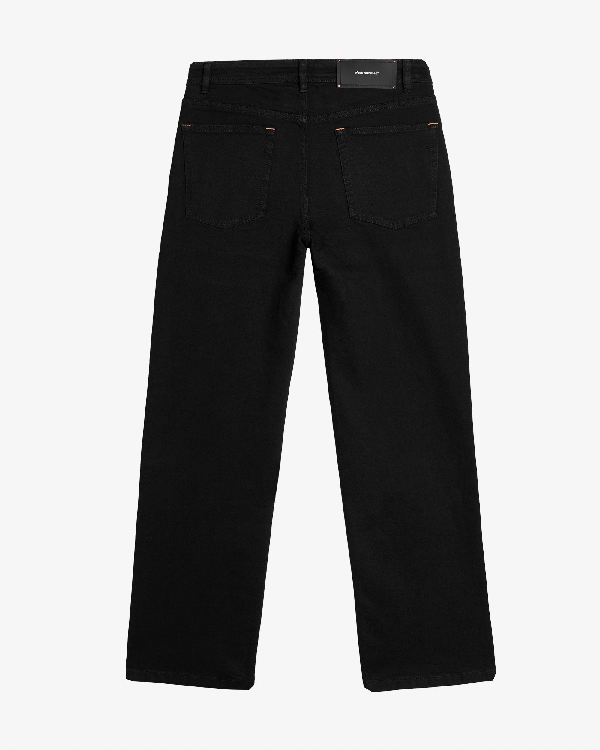 Normal fashion black jeans