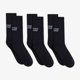 The Athletique Socks Black 3-Pack